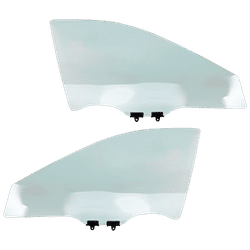JC Whitney Door Glass, Front, Driver & Passenger Side, 1-year unlimited-mileage warranty SET-JRA48010009