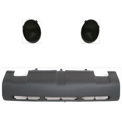 Replacement Valance Plastic Textured, Front, 1-year unlimited-mileage warranty KIT-072924-C3110