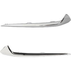 JC Whitney Bumper Trim, Front, Driver & Passenger Side, 1-year unlimited-mileage warranty SET-RA01590027