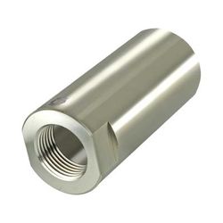 Infinite Product Solutions Thick Titanium QD Sound Redirect Sleeve Polished Titanium 2.25in SRS-25IN-TI5-U-HD