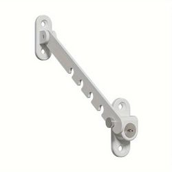 TEMU 1 Set Of Safety Lock Limiters, Windproof Fixer, Anti-rust And Moisture-resistant, Battery-free Door And Window Hook,
