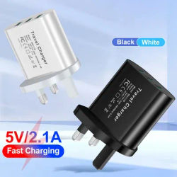 EU/US/UK 3 Ports USB Travel Charger Charge Wall Charging For iPhone Xiaomi Samsung Mobile Phone Plug Charging Adapter