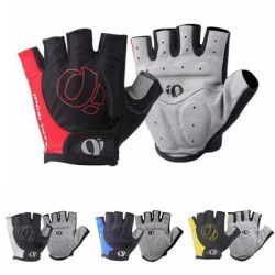 Cycling Gloves Half Finger - Non-Slip Silicone Palm Pad, Breathable Shock-Absorbing for Mountain Biking & Gym,Summer Bike Gloves