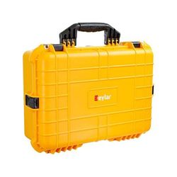 Eylar Medium 20in Waterproof Gear/Gun Hard Case w/Foam Yellow SA00002-YLW
