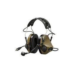 3M VIII Single Comm Headset Nexus 4-Con Coyote Brown MT14H418A-47 CY