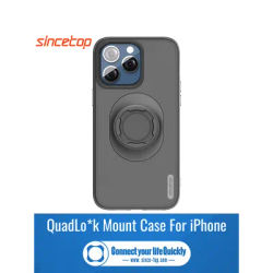 Shockproof Case for iphone 16/15/14Plus/13/12/11 Pro/Xs Max/XR Quick Lock Mount Case with Adapter