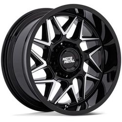 Moto Metal Wheel Aluminum Black, Lifetime Structural Limited Warranty With 1 Year On Finish MO812BD20906820