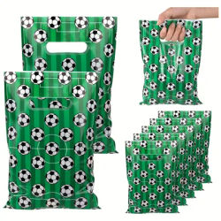 10/20/30/50Pcs Football Gift Bags Football Birthday Party Favor Bags Kids Party Treat Bags
