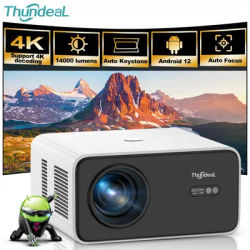 ThundeaL TD85SE 2K 4K Full HD 1080P Video Projector Android Auto Focus TD85W TD85 Home Theater 3D LED Portable Beam Projector