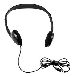 Digital Energy Oh54 On-Ear Headphones, Black, Deft-1738, Pack Of 20 Pairs