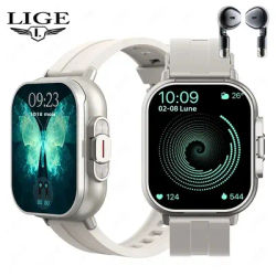 Nouvelle montre intelligente hommes 2 en 1 écouteurs fréquence cardiaque GPS piste TWS Bluetooth écouteur moniteur jouer de la musique Sport Fitness Smartwatch femmes