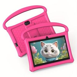 TEMU 7-inch Tablet, Android 13 Kids Tablet, Hand-out, 32gb Rom, 2gb , -core Processor, 1tb Expandable Memory, Dual Camera 0.3mp+2mp, Parental Controls, 1024*600 Screen, Christmas Gift
