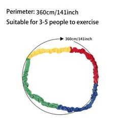 TEMU An Ideal Activity Tool For Groups, An Band That With Strength Training, Running Rope Competitions In Directions, Outdoor And Indoor Activities, As Well As Christmas And New Year Gifts