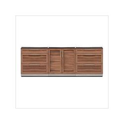 NewAge Outdoor Kitchens Grove 3-Piece Outdoor Kitchen Set (No Countertop)