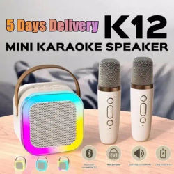 Haut-parleur Bluetooth populaire avec microphone K12 intégré diffusion en direct en plein air
