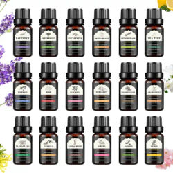 10ml/0.3fl.oz single bottle of plant essential oil face and body skin care essential oil massage essence oil