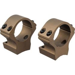 Talley X-Bolt Hells Canyon Rifle Scope Rings 1in Low Burnt Bronze Cerakote HC930735