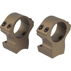 Talley X-Bolt Hells Canyon Rifle Scope Rings 1in High Burnt Bronze Cerakote HC950735