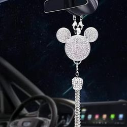 TEMU 1pc Car Pendant With A Jeweled Charm