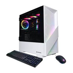 CyberPowerPC Gamer Supreme Liquid Cool Desktop Computer (White) SLCAI7600CPGV2