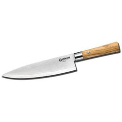 Boker Solingen Damascus Olive Chefs Knife 130441DAM