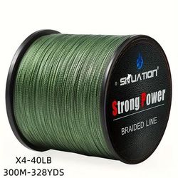 TEMU 300m/500m 4- Pe Braided , 328yds/547yds ,