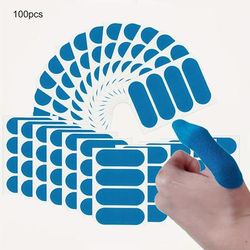 TEMU [popular ] 100pcs Bowling Thumb Tape - Sweatproof, Pre-cut For Easy Application, Fit For Grip & Precision, Multiple Colors
