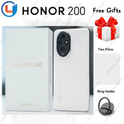 Original HONOR 200 5G Mobile Phone 6.7 Inches 120Hz OLED Screen Snapdragon 7 Gen 3 Android 14 Camera 50MP NFC GMS Smartphone