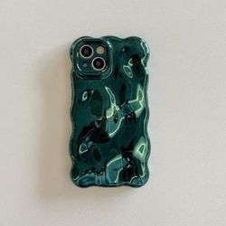 TEMU Wave Bubble Electroplating -end Texture Popular Suitable For Protective Cover Creative For Iphone16 15 14 11 Pro Max Mobile Phone Case