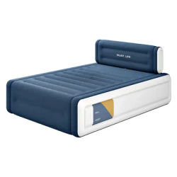 New Coming Home Use Self Blow up Camping Flock Bed Built-in Inflator Pump Air Matress Inflatable Mattress