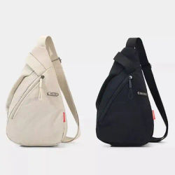 Unisex Crossbody Bag Adjustable Zip Casual Sling Shoulder Flap Bags Large Capacity Crossbody Back Bag Cycling Phone Bag