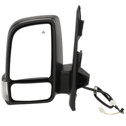 JC Whitney Mirror Textured Black, Driver Side, 1-year limited warranty JMZ95EL