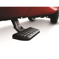 AMP Research Side Steps Aluminum Powdercoated Black Mount Bed Step2 Series, 3-year or 36000-mile Amp limited warranty 75400-01A