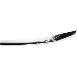 ReplaceXL Grille Trim Chrome, Driver Side, Upper, 1-year unlimited-mileage warranty REPH071130
