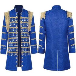 Reale Cappotto Giacca da circo Retrò Vintage Rococò Medievale Adulti Per uomo Halloween Carnevale Mascherata Feste LARP Fiera Rinascimentale Costumi di Halloween facili Vestirsi