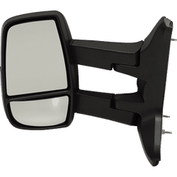 JC Whitney Mirror Textured Black, Driver Side, 1-year limited warranty JFD389L