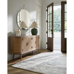 Follonica 39"H x 32"W x 0.25"D Modern Gold Accent Mirror - Boutique Rugs