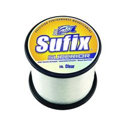 Sufix Superior Monofilament Line 40lb 3275yd Clear 2.2lb Spool 647-540