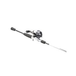 ProFISHiency 6ft3in Grey/White Spincast Combo Multicolor PRO63SCGW