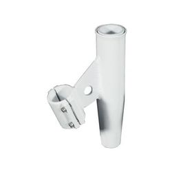 Lee's Tackle Clamp-On Rod Holder - White Aluminum - Vertical Mount - Fits 2.375" O.D Pipe RA5005WH