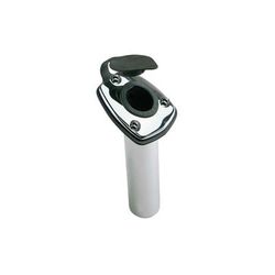 Perko Fishing Rod Holder - 65 Angled Flush Mount - Chrome Plated Zinc 1205DP0CHR