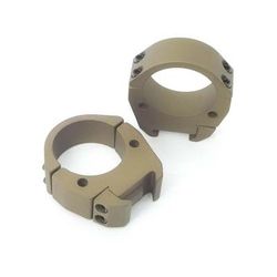 Talley Modern Sporting Scope Ring Set LA/SA 34mm Low Burnt Bronze TMS34LBB