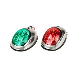 Sea-Dog LED Port & Starboard Navigation Light Stainless Steel 400070-1