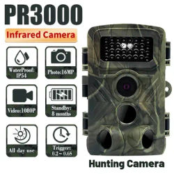 Caméra de chasse extérieure multifonction, moniteur d'observation des animaux, caméra de prise de