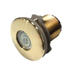 Lumitec SeaBlaze 10000 Lumens LED Typhoon Underwater Flush Mount Light w/ Bronze Thru-Hull Spectrum RGBW 101451