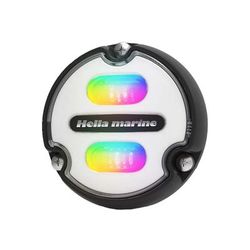 Hella Marine Apelo A1 RGB 1800 Lumens LED Underwater Light w/ Black Housing White Lens 016146-011