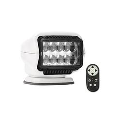 GoLight Stryker ST Series 544000 Candela LED Portable Magnetic Searchlight w/ Wireless Handheld Remote White 30005ST