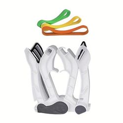 TEMU 1pc Upper Arm Trainer, An Arm Training Device For Upper Body Resistance Strength Training, Requires No Power, With 3 System Bands, Suitable For Fitness Enthusiasts' Strength Training Equipment.