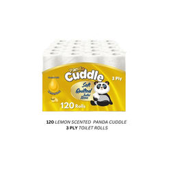 TEMU 3 Ply Soft Quilted 120 Lemon Scented Toilet Rolls 60 X Toilet Roll Bulk Buy