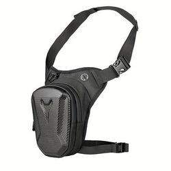 TEMU 1pc Motorcycle Adjustable Waist Pack - Tactical Leg Bag With Double Zipper Pockets, Stretchable Strap & For Off-road Biking, Hiking, Tactical Leg Pack | Secure Storage, Motorcycle Gear